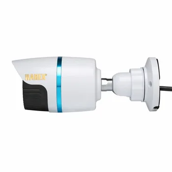 1280*960P 1,3 MP Mini Bullet IP-Kamera ONVIF Vandtæt Udendørs IR CUT Night Vision Plug and Play, gratis fragt