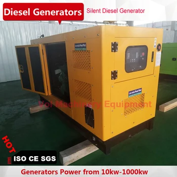 150kva lydisolerede elektrisk generator kinesiske motor, vandkølet for fabrik/hjem/hospital/gård/bygningen bruger