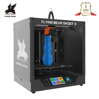 2020 Populære Flyingbear-Ghost 5 3d-Printer full metal frame diy kit med Farve Touchscreen gave TF Forsendelse fra Rusland