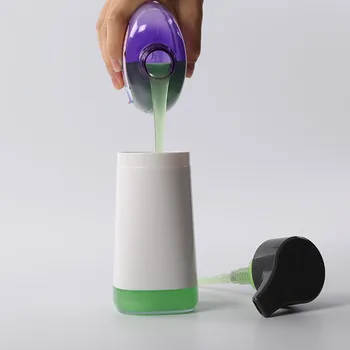 280ml Flydende Sæbe Kreative Plast Flaske Sæbe Shampoo, Lotion og Shower Gel Væske Pumpe Flasker Badeværelse Tilbehør