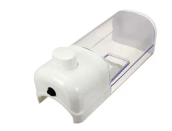 500ML vægmonteret sæbedispenser Badeværelse Sanitizer Shampoo, Shower Gel Flaske Container Manuel sugekop MJ918