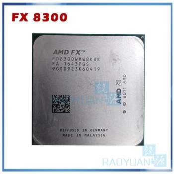 AMD FX-8300 FX8300 3.3 GHz Otte-Core 8M Processor Socket AM3+ FD8300WMW8KHK 95W CPU Bulk Pakke FX-8300