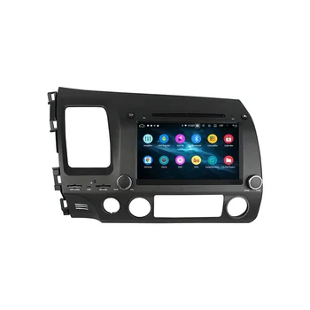 Android-10 Bil gps mms-Radio-afspiller Til Honda Civic 2006-2011 Auto radio GPS-Navigation båndoptager Multimedie-Afspiller