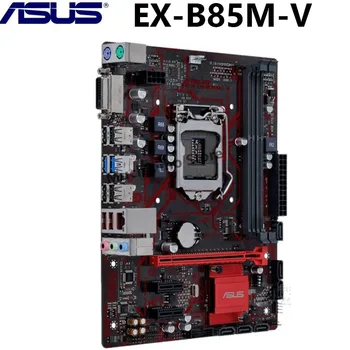 Asus EX-B85M-V, Socket LGA 1150 Desktop Oprindelige Bundkort i7-i5 i3 DDR3 SATA3 USB3.0 PCI-E 3.0 Bundkort PC Micro ATX