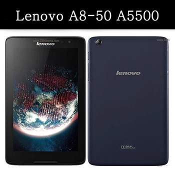 AXD Flip case til Lenovo A8-50 A5500 F H HV 8 tommer læder Beskyttende skal Huden Solid Dækning Stå fundas capa for A850 3G-Wifi