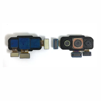 Bageste Kamera På Bagside Forside Kamera Modul Til Samsung Galaxy A7 2018 A750 Stor & Lille Kamera Modul Flex Kabel