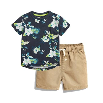 BINIDUCKLING 2020 Sommeren Toddler Baby Drenge Tøj Sæt Barn, Børn, Tøj Sæt Bomuld kortærmet T-shirt+Shorts 2STK
