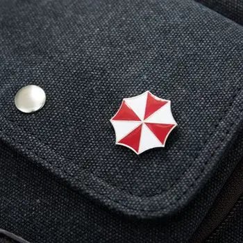 Biohazard Hjemmehørende Paraply Badge Broche Pin-Høj Kvalitet
