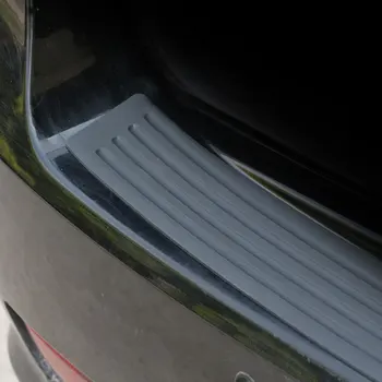 Carmilla Nye Gummi bagtrop Kofanger Beskytter Trim Cover Sticker Til Toyota RAV4 Camry Corolla Prado Yari Prius Tilbehør