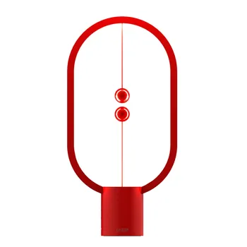 Dropship USB-Genopladelige Hengpro Balance LED bordlampe Ellipse Magnetiske Mid-Air Skifte Eye-Pleje Night Light Touch-Kontrol