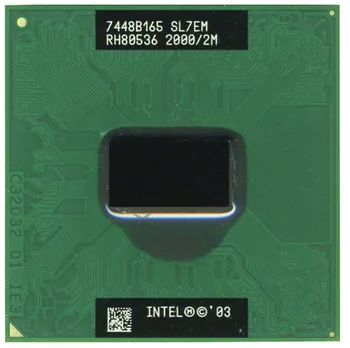 Gratis forsendelse Oprindelige PM 755 2,0 GHZ/2M/400 Notebook-Processor, værdiboks til bærbar CPU PM755 Pentium M Centrino SL7EM scrattered stykker