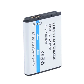 Høj Kvalitet 1400mAh Helt Nyt Batteri Til Samsung NV106 HMX-E10 NV100 i85 E10OP E10WP SLB-1137D