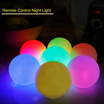 LED Indendørs Udendørs Have, Landskabet Atmosfære, Nat Lys Genopladelige Fjernbetjening RGB Farverige Vandtæt LED-Ball Lampe