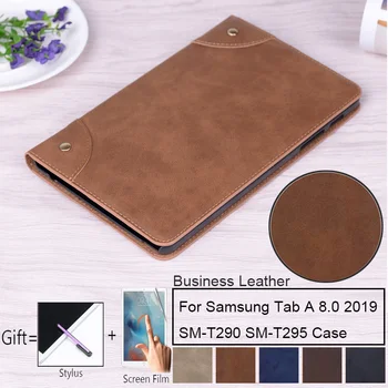 Luksus Retro Læder taske til Samsung Galaxy Tab Et 8.0