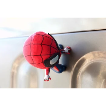 Marvel Q Vision af Spider-man Kreative Søde Magnet Kan Holde sig Til, Køleskabe og Biler Oranments Børn Anime Figur PVC Modeller