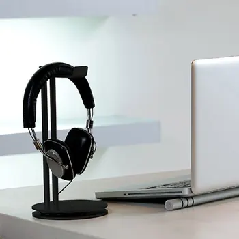 Mode Holdbar Aluminium Desk Top Headset Holder Stand Beslag Hovedtelefon Display Rack Universal Hovedtelefon Tabel Organizer