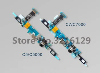 Nye Dock-Stik, Oplader yrelsen USB-Opladning Port Flex Kabel Til Samsung Galaxy C5 C5000 c7 c7000 Gratis Fragt