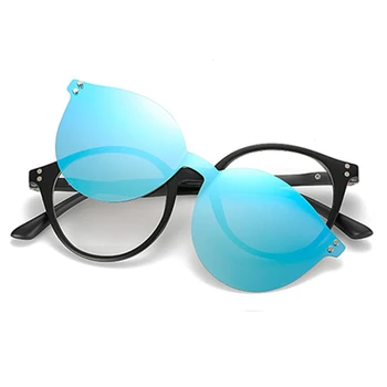 Optiske Briller Ramme Mænd, Kvinder Mode Klip På Magneter, der er Polariseret Sungllasses Briller Brille Ramme For Mandlige CT-TR2285