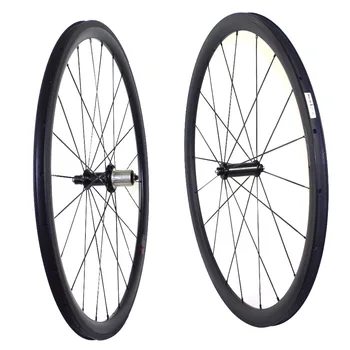 R36 keramiske hubs 38mm 45mm 50mm 60mm 88mm carbon hjul 700c carbon cykelhjul, rørformede clincher slangeløse carbon hjulsæt