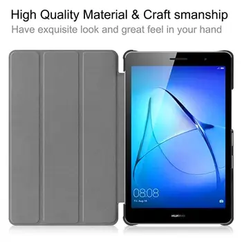 Sagen For Huawei MatePad T8 Dække Kobe2-L03 KOB2-L09 Funda Tablet Slim Magnetisk Folde Stå Shell Capa Coque+pen