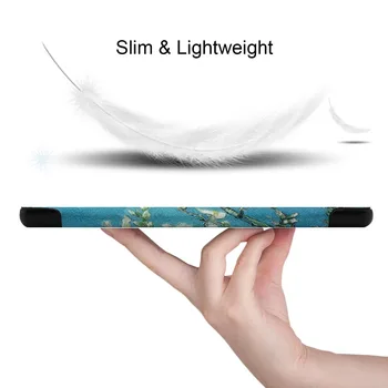 Tablet etui til Samsung Galaxy Tab et 8,0 SM P200 P205 Dække Funda for Galaxy TAB A8 2019 P200 Beskyttende skal Capa