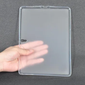 Taske til Samsung Galaxy Tab S 10.5 SM-T800 T805 Blødt TPU Cover til 10.5 tommer Samsung SM-T800 SM-T805 Tablet Tilfælde Shell+Gave