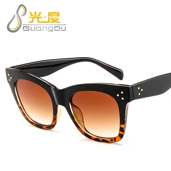 Tom ford cat eye solbriller kvinder 2020 trending produkter leopard te tf mænds solbriller store overdimensionerede oculos de sol feminino