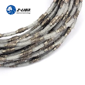Z-LION 4 Mm Diamant Wire Så Super Tynd Diamant Værktøjer Til Opskæring af Marmor Jade Beton Sten Diamant Skæring Wire