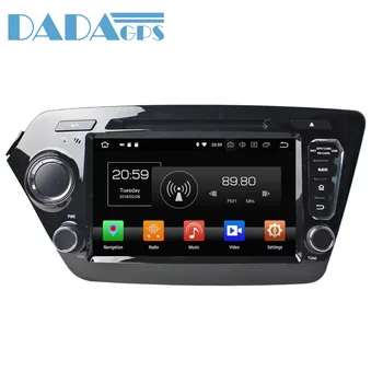 Android-8.0 7.1 Bil DVD-Afspiller Radio GPS-Navigation Styreenhed For Kia K2 RIO 2010 2011 2012 2013 2016 2017 Stereo Video