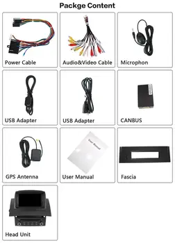 Android10.0 64GB Bil radio-afspiller, GPS-Navigation for Renault Megane 2 Fluence 2002-2009 Multimedie-Afspiller Radio stereo styreenhed