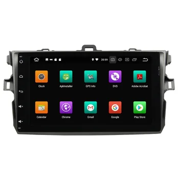 Aotsr Android 8.0/7.1 GPS-navigation Bil DVD-Afspiller Til Toyota Corolla 2006-2011 mms-radio optager 4GB+32GB, 2GB+16GB