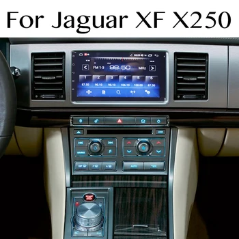 For Jaguar XF X250 2007~Car Multimedia Android-Skærm NAVI GPS Audio Tilbehør CarPlay Adapter Køretøj, Radio Navigation