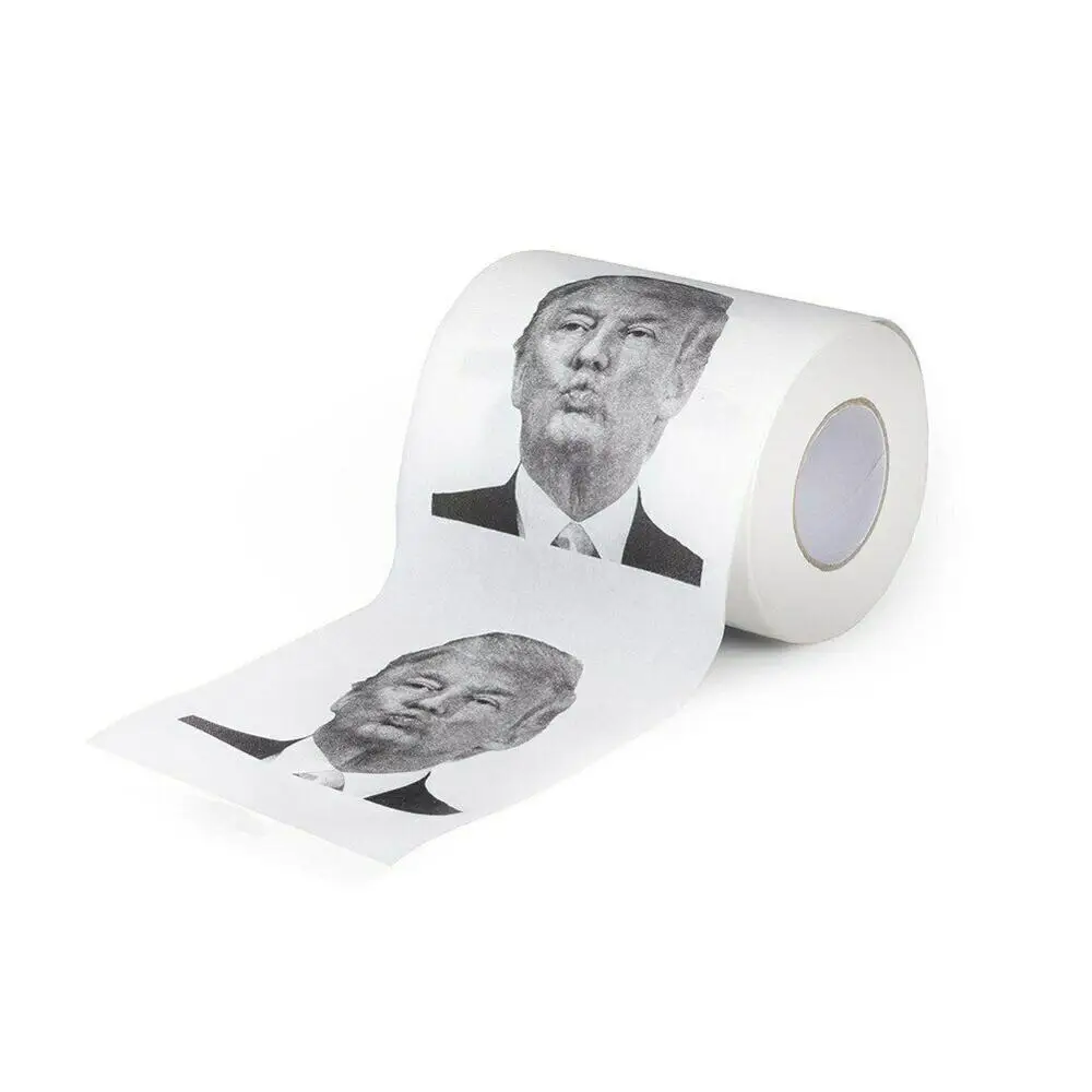 4 Funny Toilet Paper Trump Humor toiletpapir 2-lag for / Ny \ www.45870326.dk