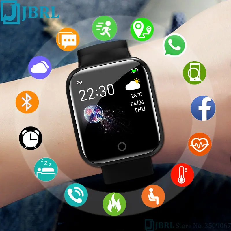 budget Tilbud indtryk Smartwatch herre 2020 Mode Farve skærm Fitness Tracker Silicone Smart Ur  damer Ure mænd Smart Armbånd Til Android, IOS for / Bærbare Enheder \  www.45870326.dk